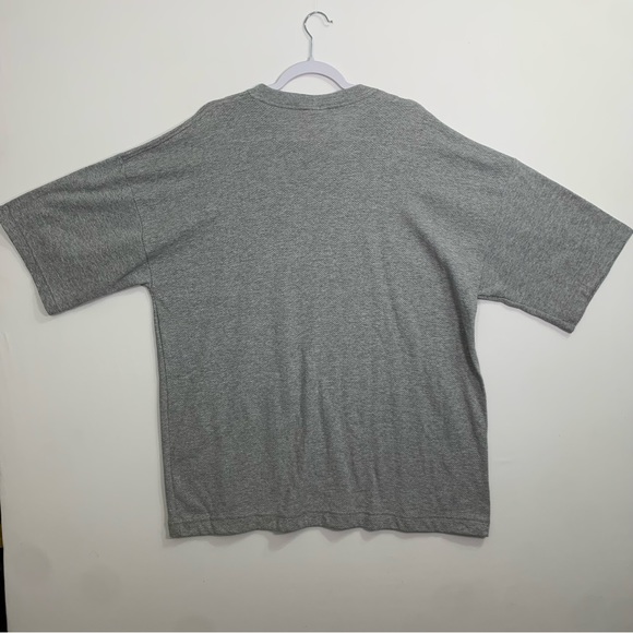 Vintage 90s MLB Baseball Kansas City Royals Men’s Size XL Grey Waffleknit Shirt - Picture 6 of 8